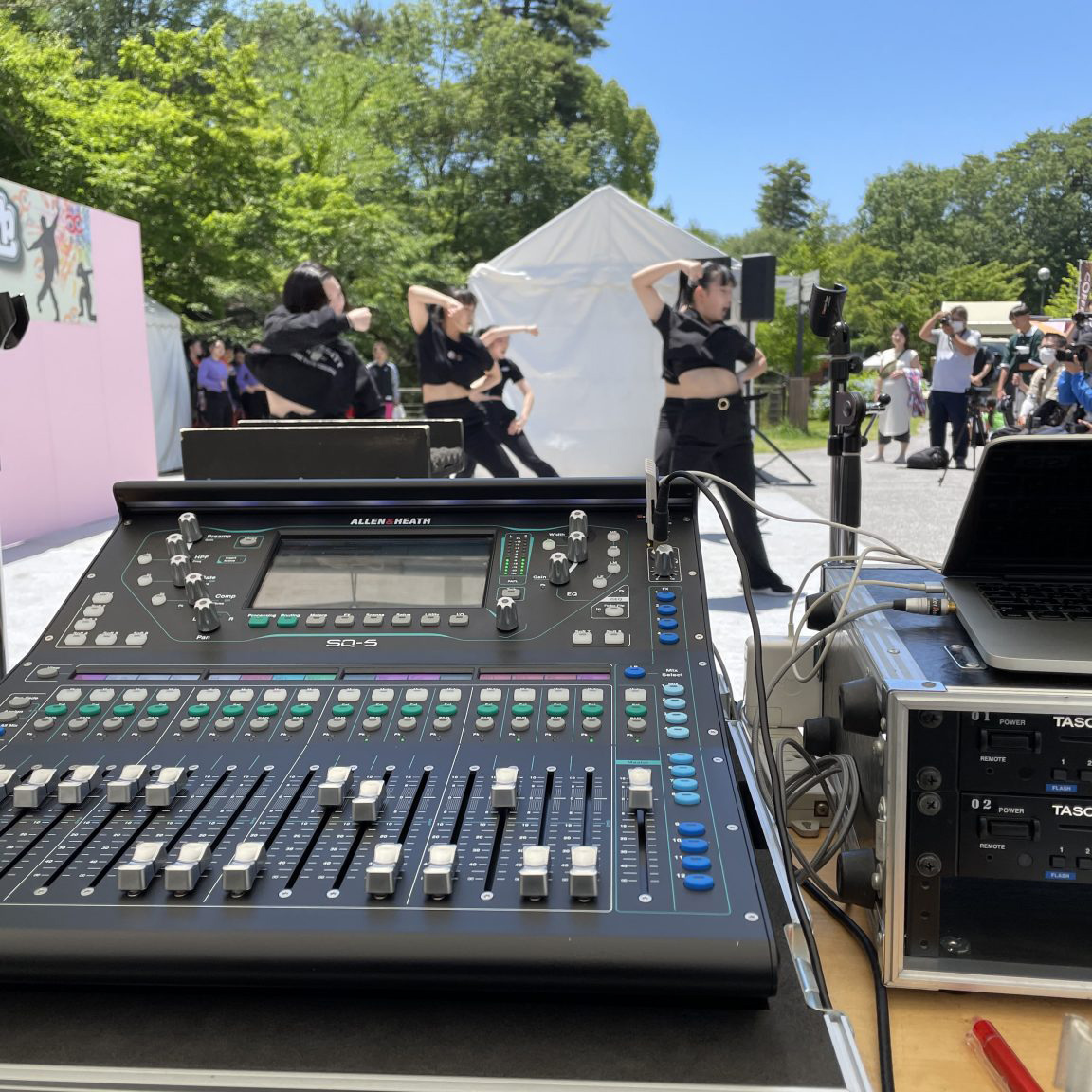 野外イベントの音響